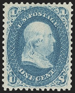 Sale 1166, Lot 669, 1861-66 Issue (Scott 56-78)