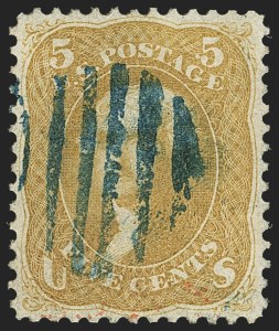 Sale 1166, Lot 673, 1861-66 Issue (Scott 56-78)