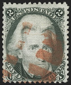 Sale 1166, Lot 699, 1867-68 Grilled Issue (Scott 79-101)