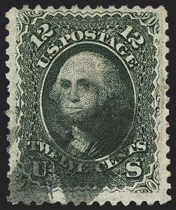 Sale 1166, Lot 701, 1867-68 Grilled Issue (Scott 79-101)