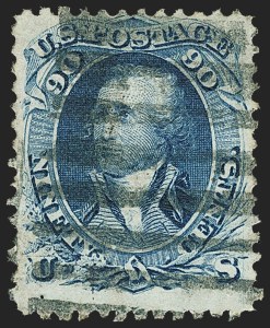 Sale 1166, Lot 702, 1867-68 Grilled Issue (Scott 79-101)