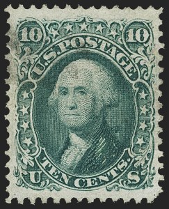 Sale 1166, Lot 708, 1867-68 Grilled Issue (Scott 79-101)