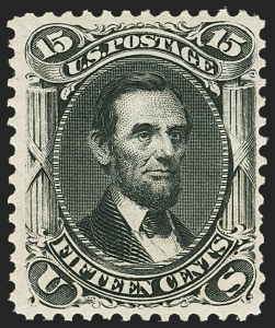 Sale 1166, Lot 724, 1875 Re-Issue of 1861-66 Issue (Scott 102-111)