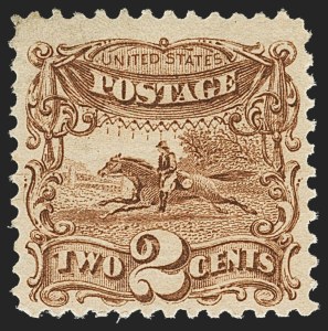 Sale 1166, Lot 734, 1869 Pictorial Issue (Scott 112-122), 2c Brown (113) Sale 1166, Lot 734, 1869 Pictorial Issue (Scott 112-122)
