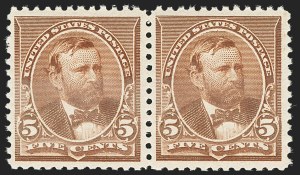 Sale 1166, Lot 817, 1890-93 Issue (Scott 219-229)