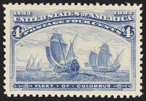 Sale Number 1166, Lot Number 829, 1893 Columbian Issue (Scott 230-245) Sale Number 1166, Lot Number 829, 1893 Columbian Issue (Scott 230-245)