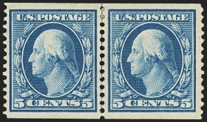 Sale 1166, Lot 958, 1908-10 Washington-Franklin Issues (Scott 331-356)