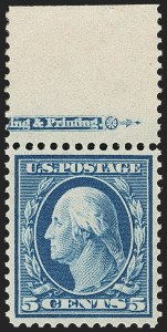 Sale 1166, Lot 965, 1909 Bluish Paper Issue (Scott 357-366)