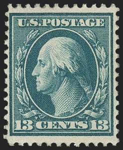 Sale 1166, Lot 968, 1909 Bluish Paper Issue (Scott 357-366)