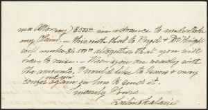 Sale 1172, Lot 1002, Autographs, U.S. Covers