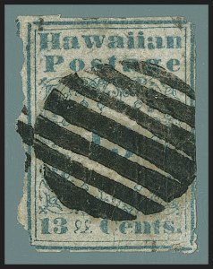 Sale 1172, Lot 1009, 1851 Missionary Issue (Scott 2-3)