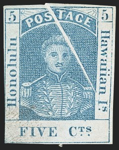 Sale 1172, Lot 1027, 1853-89 Kamehameha III Issues, Re-Issues and Reprints (Scott 8-11)
