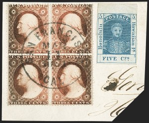 Sale 1172, Lot 1029, 1853-89 Kamehameha III Issues, Re-Issues and Reprints (Scott 8-11)
