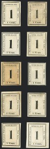 Sale 1172, Lot 1124, 1859-65 Numeral Issues, cont. (Scott 17-23)
