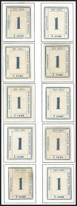 Sale 1172, Lot 1136, 1859-65 Numeral Issues, cont. (Scott 24-26)