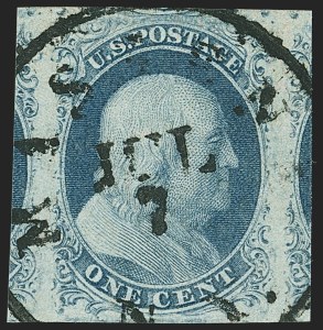 Sale Number 1172, Lot Number 505, 1851-56 Issue (Scott 7-17) Sale Number 1172, Lot Number 505, 1851-56 Issue (Scott 7-17)
