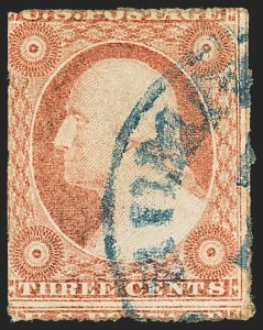 Sale 1172, Lot 507, 1851-56 Issue (Scott 7-17)