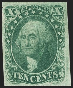 Sale 1172, Lot 509, 1851-56 Issue (Scott 7-17)