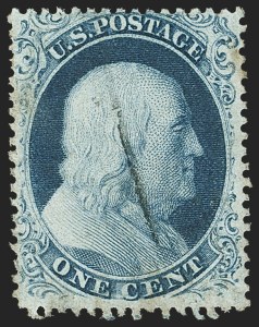 Sale 1172, Lot 517, 1857-60 Issue & 1875 Reprint (Scott 19-46)