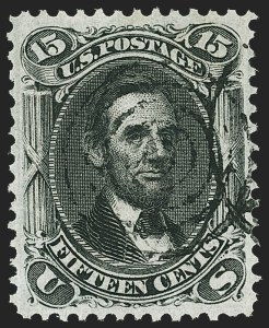 Sale 1172, Lot 535, 1861-68 Issues, 1875 Re-Issue (Scott 65-105)