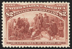 Sale Number 1172, Lot Number 576, 1893 Columbian Issue (Scott 230-245) Sale Number 1172, Lot Number 576, 1893 Columbian Issue (Scott 230-245)