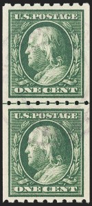 Sale 1172, Lot 662, 1910-13 Washington-Franklin Issue (Scott 374-396)