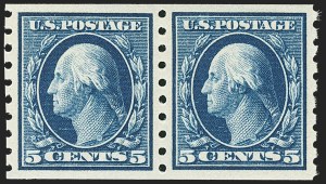 Sale 1172, Lot 681, 1910-13 Washington-Franklin Issue (Scott 374-396)