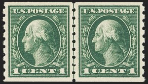 Sale 1172, Lot 702, 1912-14 Washington-Franklin Issue (Scott 405-423)
