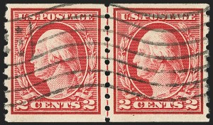Sale 1172, Lot 705, 1912-14 Washington-Franklin Issue (Scott 405-423)