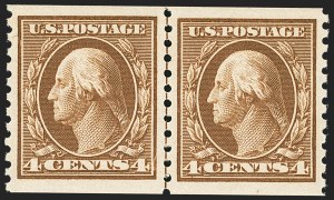Sale 1172, Lot 748, 1913-15 Washington-Franklin Issues (Scott 424-446)