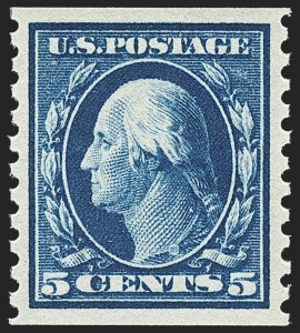 Sale 1172, Lot 755, 1913-15 Washington-Franklin Issues (Scott 447-461)
