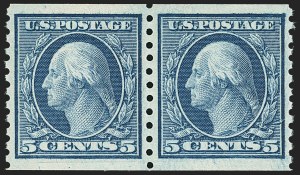 Sale 1172, Lot 784, 1913-15 Washington-Franklin Issues (Scott 447-461)