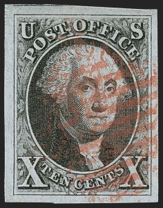 Sale Number 1174, Lot Number 3, 1847 Issue (Scott 1-2) Sale Number 1174, Lot Number 3, 1847 Issue (Scott 1-2)