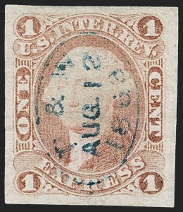 Sale 1174, Lot 319, Revenues, First Issue