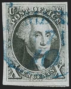 Sale 1174, Lot 4, 1847 Issue (Scott 1-2)