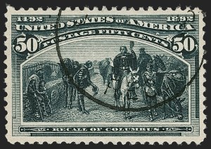 Sale Number 1174, Lot Number 86, 1c-50c 1893 Columbian Issue (Scott 230-240)