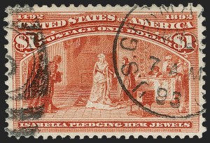 Sale Number 1174, Lot Number 92, $1.00-$5.00 1893 Columbian Issue (Scott 241-245) Sale Number 1174, Lot Number 92, $1.00-$5.00 1893 Columbian Issue (Scott 241-245)