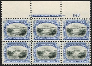 Sale 1175, Lot 588, 1901 Pan-American Issue (Scott 294-299)