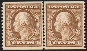 Sale 1175, Lot 626, 1908-10 Washington-Franklin Issues (Scott 331-366)