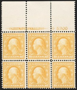 Sale 1175, Lot 639, 1910-13 Washington-Franklin Issue (Scott 374-396)