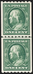 Sale Number 1175, Lot Number 645, 1910-13 Washington-Franklin Issue (Scott 374-396) Sale Number 1175, Lot Number 645, 1910-13 Washington-Franklin Issue (Scott 374-396)