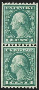 Sale 1175, Lot 690, 1913-15 Washington-Franklin Issues (Scott 424-461)