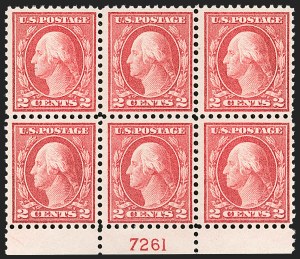 Sale 1175, Lot 698, 1913-15 Washington-Franklin Issues (Scott 424-461)
