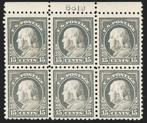 Sale 1175, Lot 709, 1916-17 Issues (Scott 462-480)