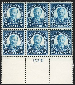 Sale 1175, Lot 745, 1922 and Later Issues (Scott 551-679)