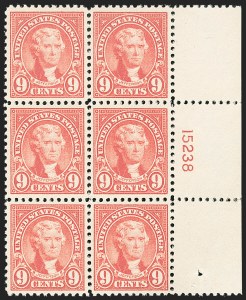 Sale 1175, Lot 748, 1922 and Later Issues (Scott 551-679)
