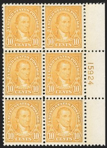 Sale 1175, Lot 749, 1922 and Later Issues (Scott 551-679)