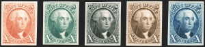 Sale 1179, Lot 2002, Essays, Proofs and Specimens: 1847 thru 1861 Issues