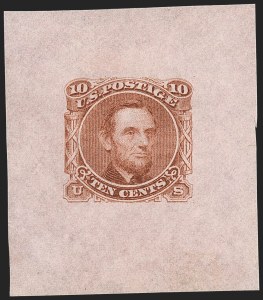 Sale 1179, Lot 2028, Essays, Proofs and Specimens: 1869 Pictorial Issue