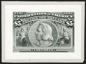 Sale 1179, Lot 2053, Essays, Proofs and Specimens: Bank Notes thru 1902 Issue